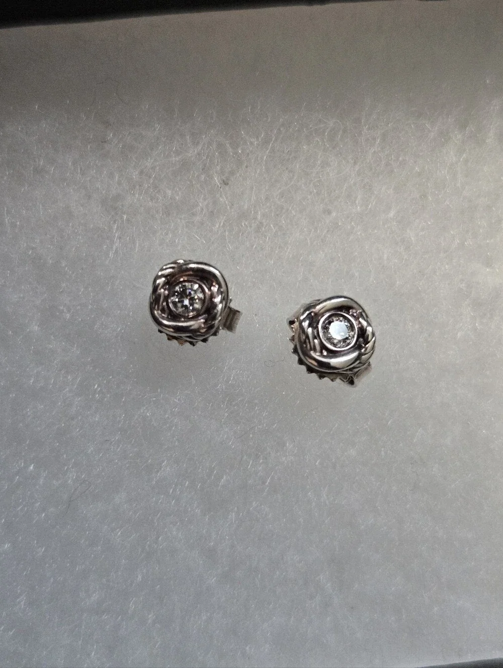 David Yurman Infinity Stud Earrings